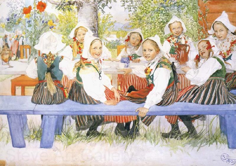 Carl Larsson Kersti-s Birthday France oil painting art